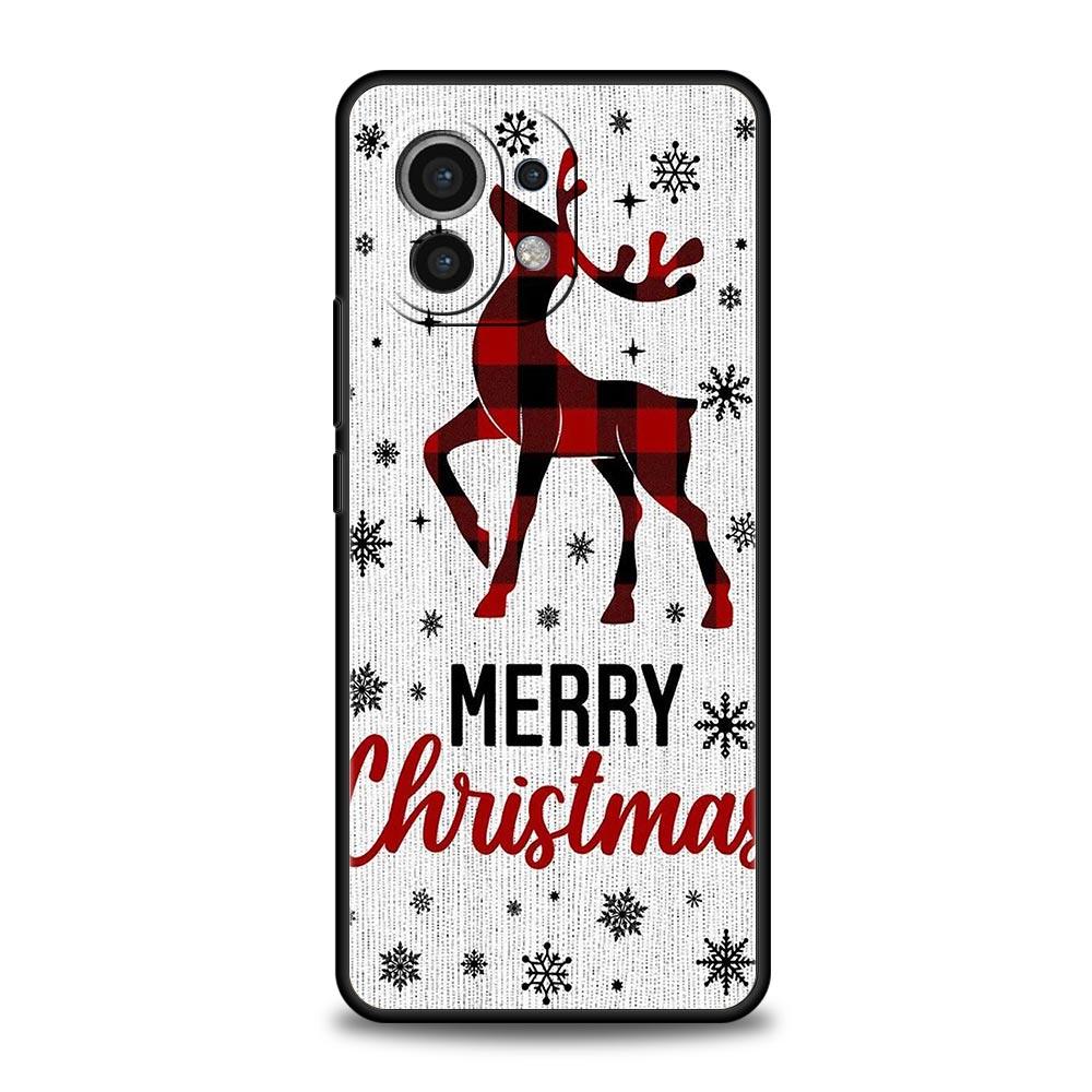 Рождественский чехол с принтом для Xiaomi 14 13T 12T Pro 12 13 11 Ultra Mi Note 10 Lite 10T 5G 11X Pro 11T 11i 9T