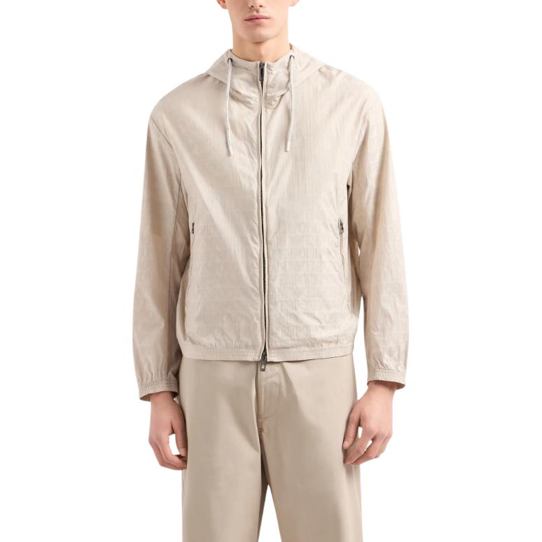 EMPORIO ARMANI Jackets & Coats Men's Khaki 3D1BH4-1NNXZ-06G2