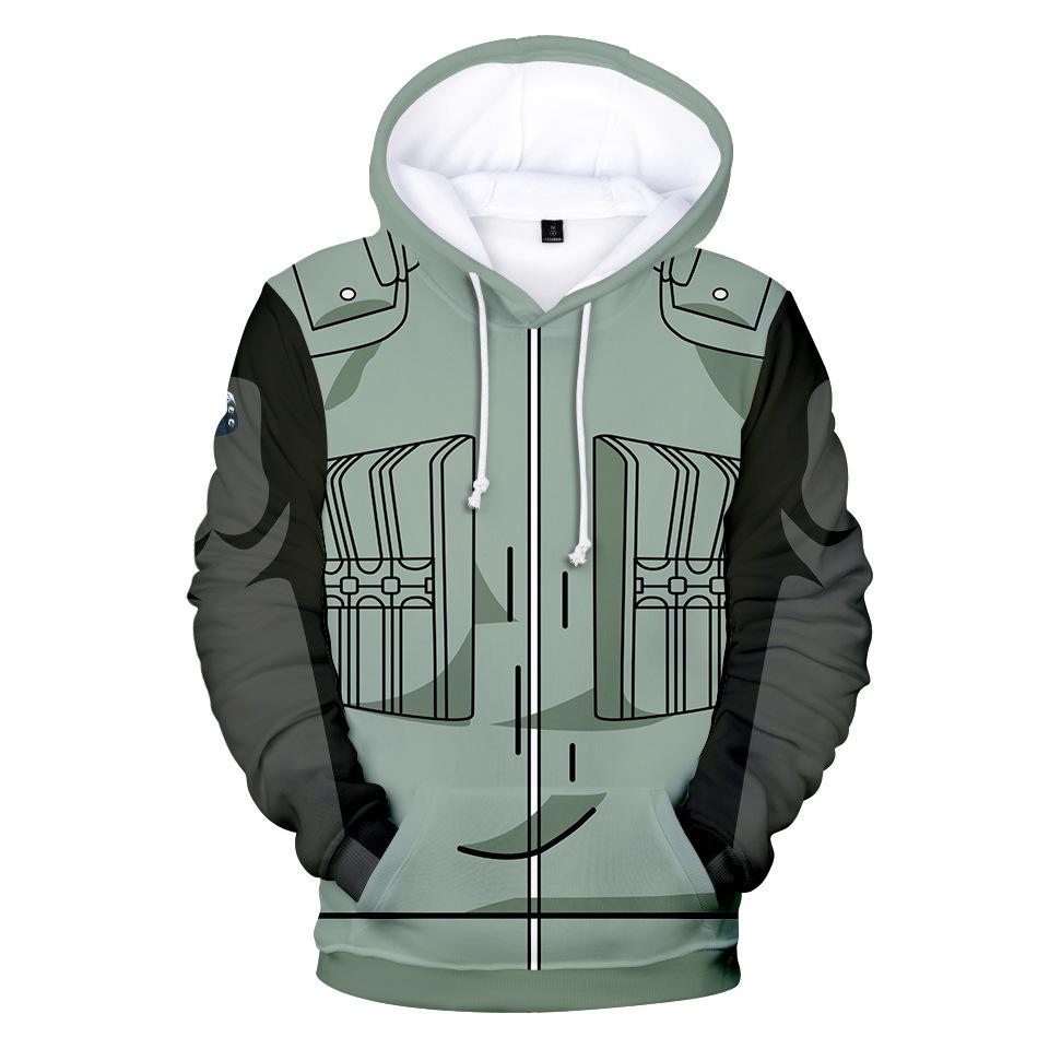 Новый костюм персонажа Наруто с 3D-цифровым цветным принтом, толстовка с капюшоном для спорта и отдыха, толстовка с капюшоном для мужчин и женщин