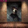 Beautiful and Charming Witch Wall Art Canvas Painting Goddess Surrealism Art Poster