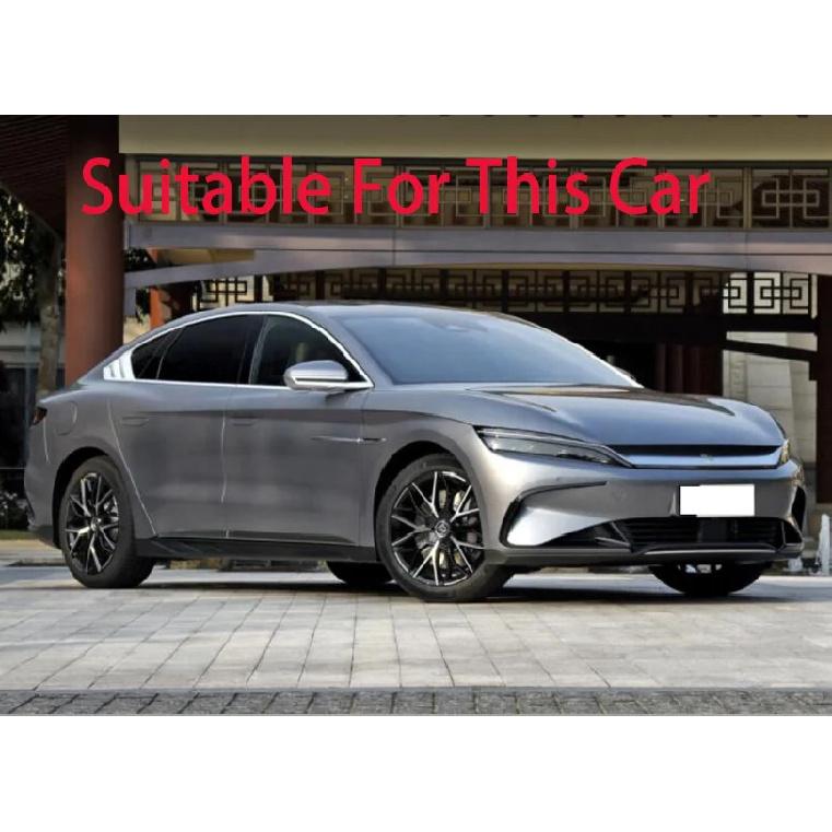 Для BYD Han Ev Dm Автоаксессуары Нержавеющая сталь Четыре Двери Чехлы на Динамики Украшены Блестками