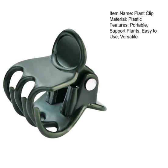 Зажимы для орхидей, садовые зажимы для поддержки растений, пластиковые зажимы для цветочных лоз для поддержки стеблей, лоз, стеблей, вьющихся растений, растущих вертикально