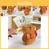 Cute Capybara Creative French Fries Plush Keychain Adorable Backpack Toy For Kids