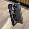 Подходит для чехла для мобильного телефона Apple 16Promax, чехол для мобильного телефона из углеродного волокна 15 с металлической рамкой 14, устойчивый к падениям.