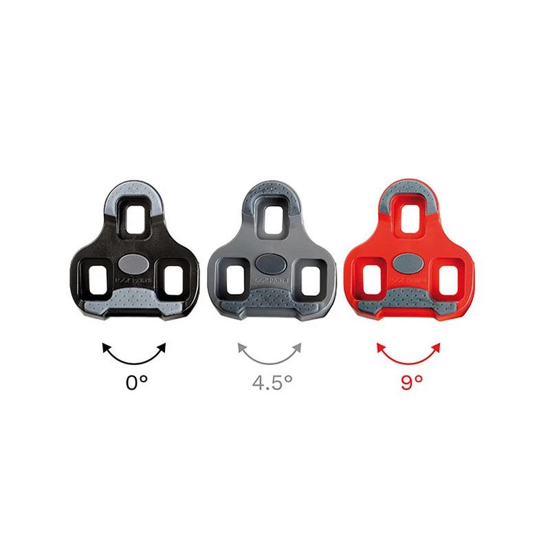 Road Bike Cleats Compatible with LOOK KEO Pedals 0/4.5/9 Degree Float Self Lock Shoe Cleats Cycling Replacement Lock Chip for LO 6