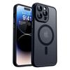 Matte Translucent Case For 17 16E 16 15 14 13 12 11 Pro Max Plus IPhone16 For Magsafe Mag Safe Wireless Charge Back Cover