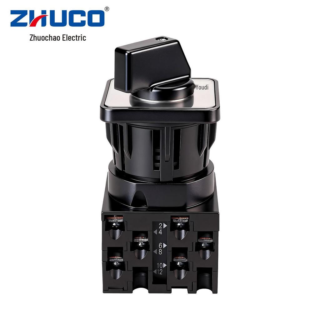 Zhuochao LW42A2-2026/OF101 Dual-Section Tri-Position Single-Hole Universal Cam Switch