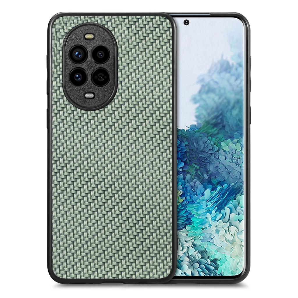 For Huawei nova 13 Pro 5G Case Carbon Fiber Texture PU+PC+TPU Phone Back Cover