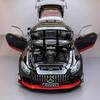 1:18 Большой Размер Pagani Huayra BC GTR Литой Металлический Модель Автомобиля Игрушечные Транспортные Средства Звук Свет Амортизация Модели Подарки для Детей