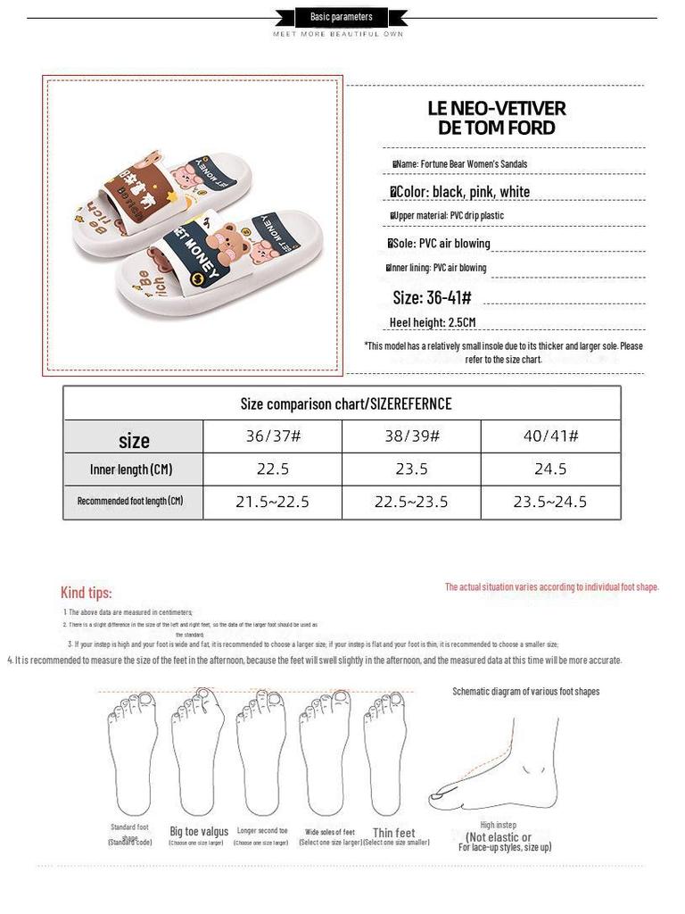 Женские нескользящие летние домашние тапочки — милые и удобные для студентов и девочек