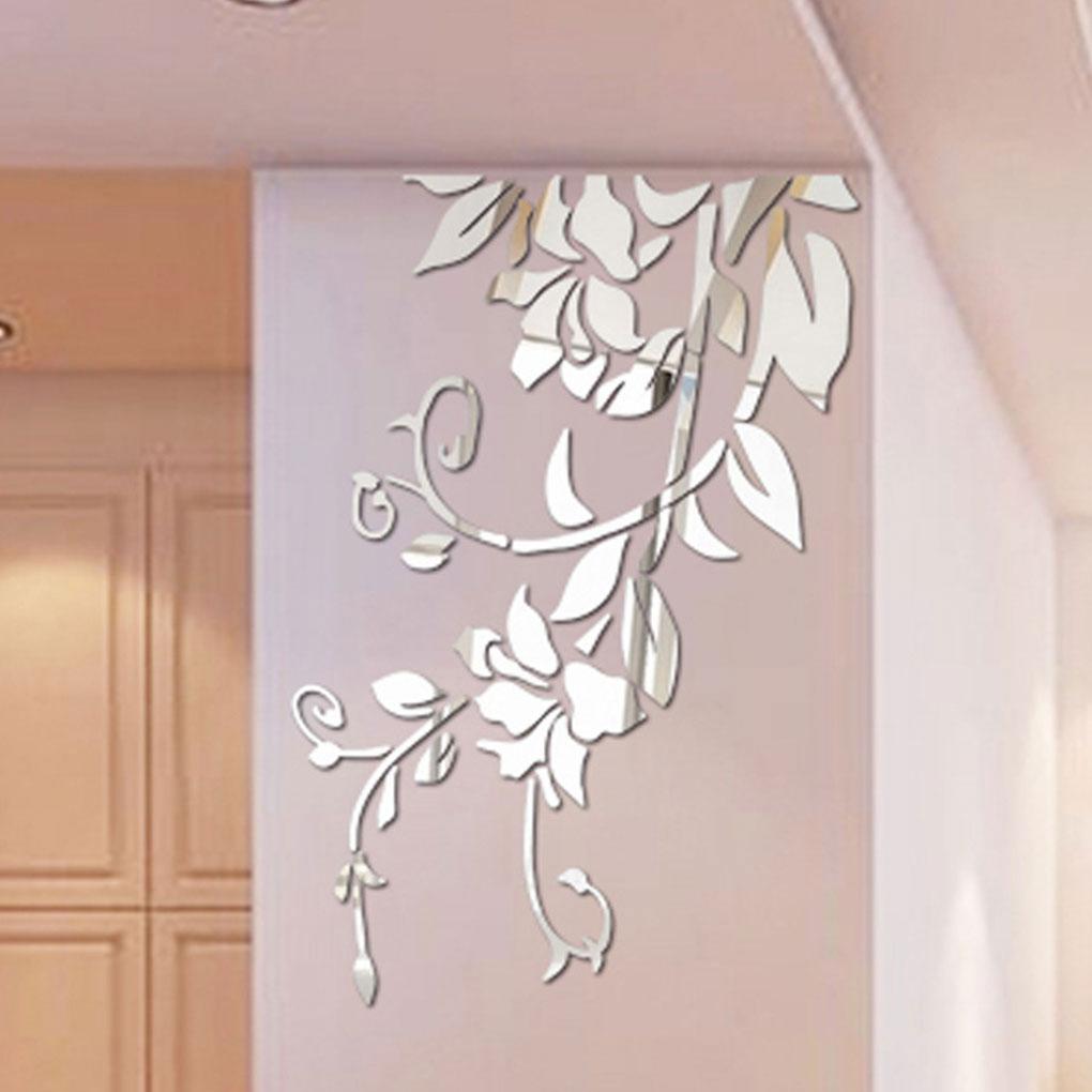 Наклейка на стену, наклейка на дверь, интересное зеркало, входная дверь, самоклеящаяся, съемная, удобная, сладкая, подарочная, автомобильная наклейка