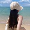 Складные пляжные кепки Панама с широкими полями Летняя шляпа от солнца Мужская Женская