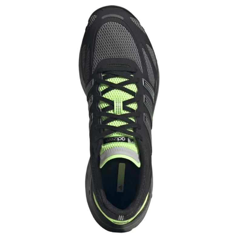 adidas Кроссовки унисекс Adizero Aruku Черный Сигнальный Зеленый Core-Black Grey-Four JQ8207