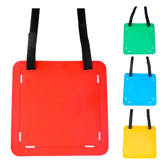 Футбольные ворота, тренировочные спортивные ворота для ловкости, для улучшения точности реакции, скоростной бросок, диски-мишени с регулируемым ремешком для лакросса