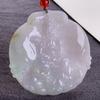 Burma A-Grade Natural Jade Leaf Pi Xiu Pendant