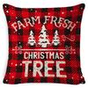 Christmas Pillow Case Christmas Light Luxury High-end Pillow Family Bed Pillow Case Home Cushion Bed Pillow