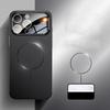 Роскошный однотонный жесткий чехол из ПК для iPhone17 16 Pro Max 15 Pro 14 13 12 11 Защита объектива Противоударный для Magsafe Магнитный чехол для телефона