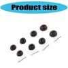Sweatproof Silicone Earpiece Earbud Plug Cushions Long Wear Comfort Soft Ear Tip Suitable for Liberty 4 NC Life P2 A20i