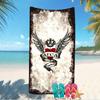 Beach Towel with AFC Ajax Pattern - soft,absorbent,machine washable Lightweight&Modern,swimming,Travel Essentials