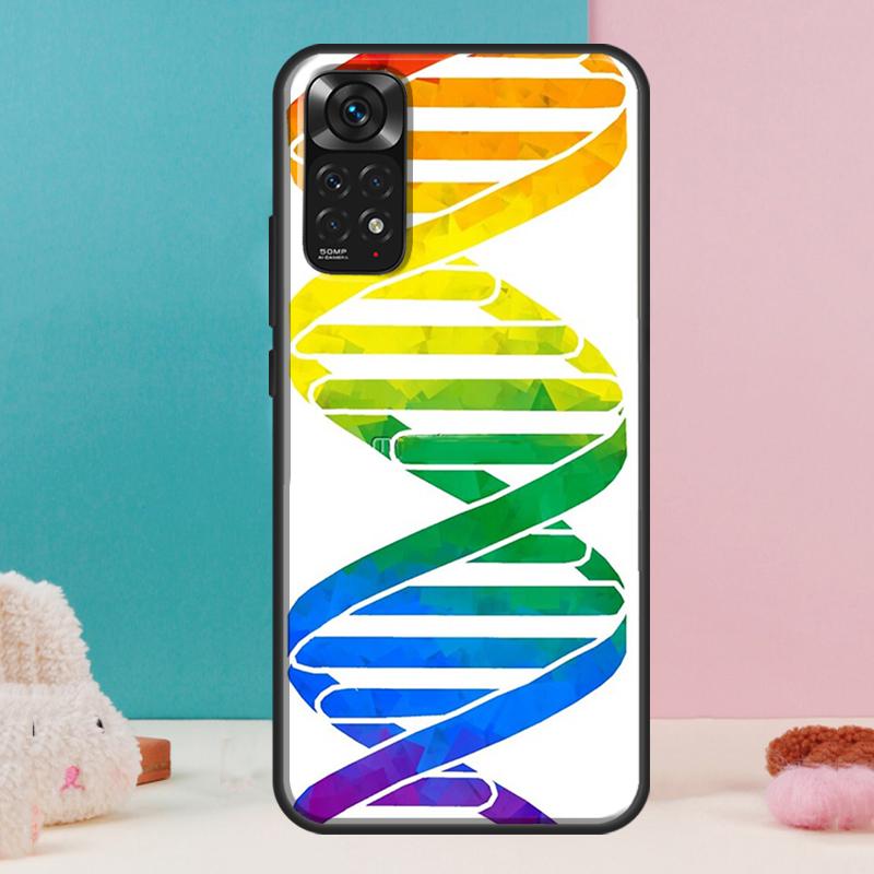 Наука ДНК Химия Чехол Для Xiaomi Redmi Note 14 13 12 Pro 11 9 10 9S 10S 11S 12S Redmi 14C 13C 10C 12C Обложка
