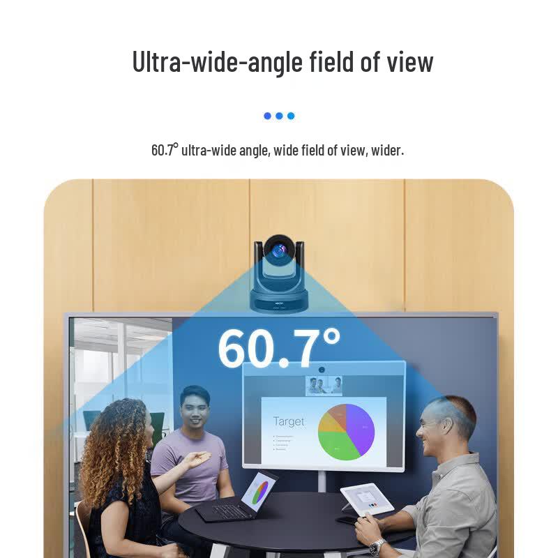 HDCON 1080P AI Tracking 30x Zoom Video Conferencing Camera (CN version)