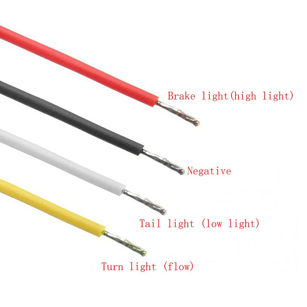 Motorcycle Rear Fender LED Tail Running Brake Turn Signal Light For Harley Touring Street Glide Road Glide FLHX FLTRX