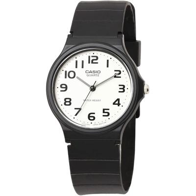 Casio MQ-24-7B2L Кварцевые часы Белые Черные Повседневный Дизайн