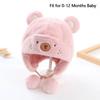 With Ball Hemming Caps Autumn Winter Ear Protection Hats New Newborn Bonnet