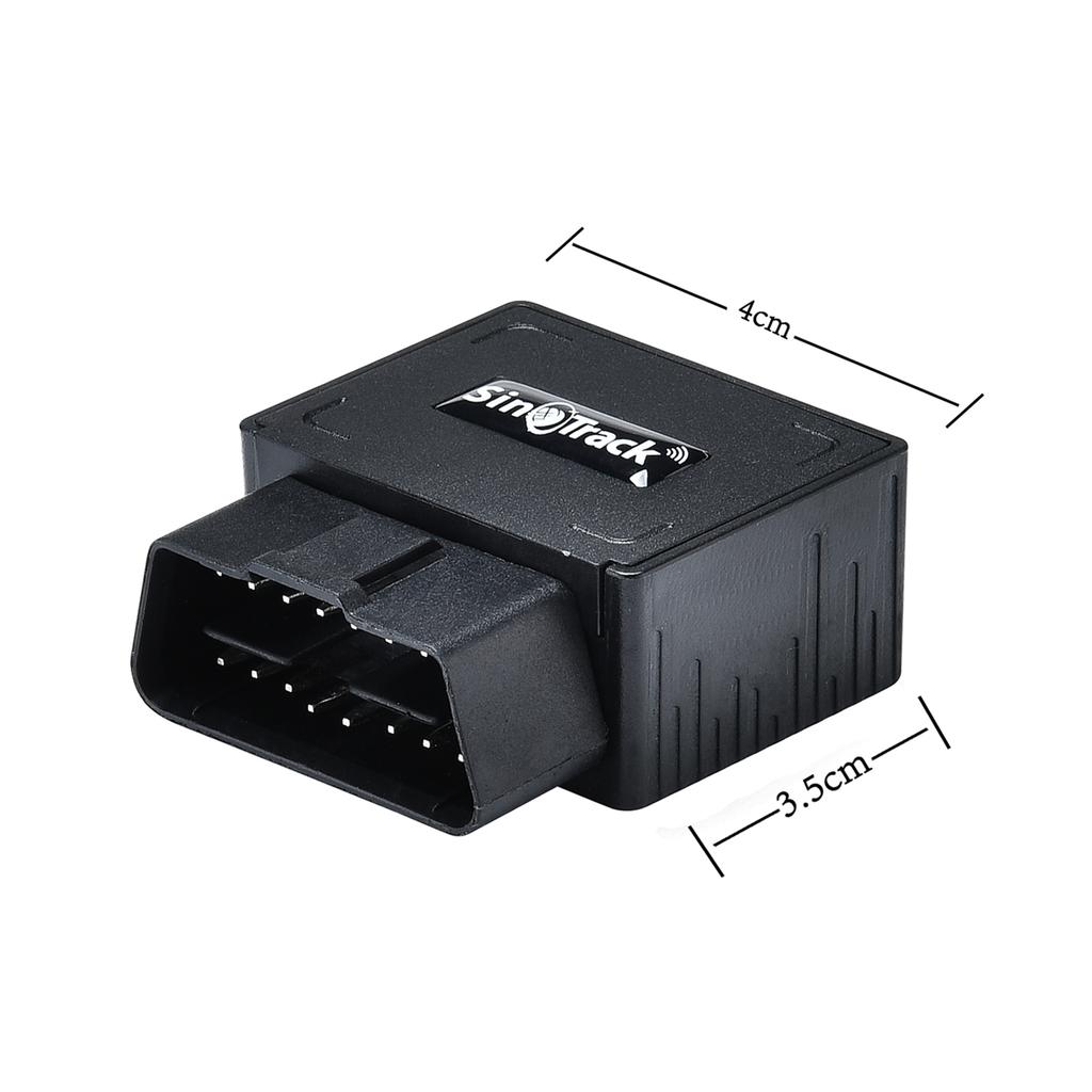 SinoTrack 4G Мини OBD II GPS-трекер ST-902L Встроенный аккумулятор 16-контактный Автомобильное транспортное средство Устройство отслеживания в реальном времени Онлайн-программное обеспечение