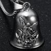 Angel Bell Small Lucky Bell Exorcism Bells for Motorcycles Safe Driving Pendant Widgets Accessories Biker Bells for Men Women