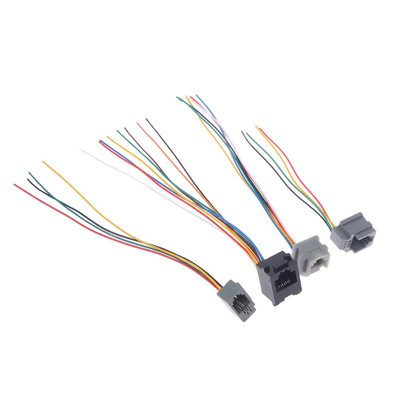 5 шт. 616E 623K 616M 641D RJ11/RJ12/RJ45 Гнездо для Интернета/Телефона с Кабелем 15 см