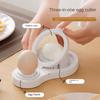 ABS Slicer Яйцерезка 3-в-1 Century Egg Divider Необычный Яйцерезка Кухонные Гаджеты