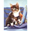 DIY 5D Diamond Mosaic Cartoon Cats Diamond Painting Cross Stitch Diamond Embroidery