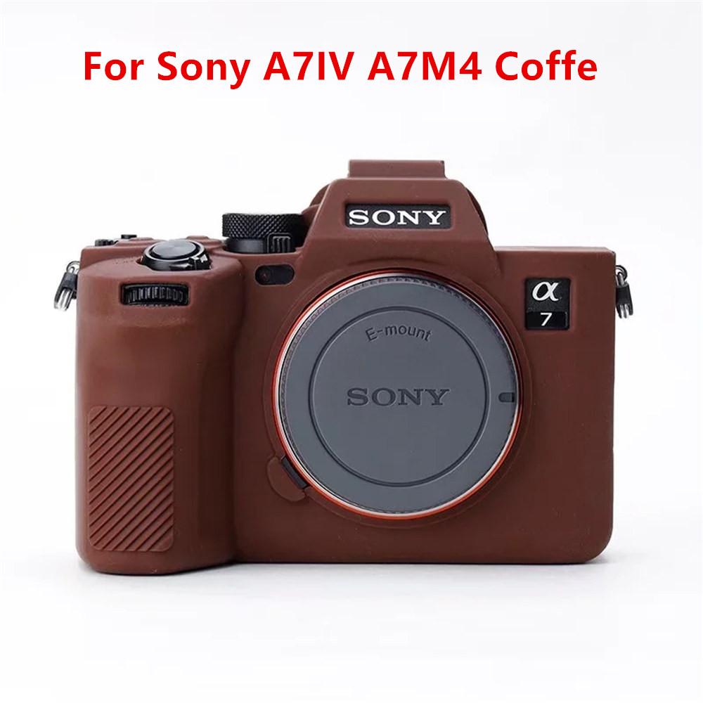 Мягкий силиконовый защитный чехол для корпуса камеры для Sony A7R5 A7R4 A7M4 A7R3 A7R2 A7S2 A72 ZVE10 ZV1F ZV1F M2