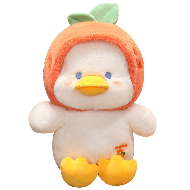 Orange Cute Duck Duckling Plush Toy Doll Girl Gift Sleeping Pillow Cloth Doll Cute Doll