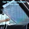 Windshield Sun Visor Telescopic Heat Insulation Lightweight Car Front Windshield Sun Shade Household Supplies