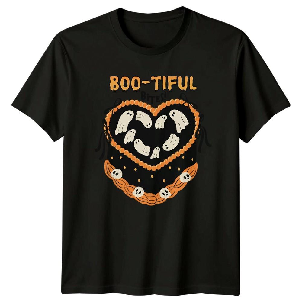 Boo Tiful Bites Unisexs TShirt Spooky Baking Halloween Gift For Her