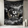 Collingwood Football Club Wall Tapestry Aesthetic Wall Hanging Printed Fabric Blanket Decorative Tapestries For Bedroom Living Room Home Decor