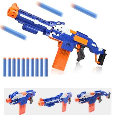 Электрические игрушечные дротики для страйкбола для пистолета Nerf, мягкие пули с отверстием в головке 7,2 см, безопасные пули из пеноматериала для бластеров Nerf, игрушки для мальчиков и детей