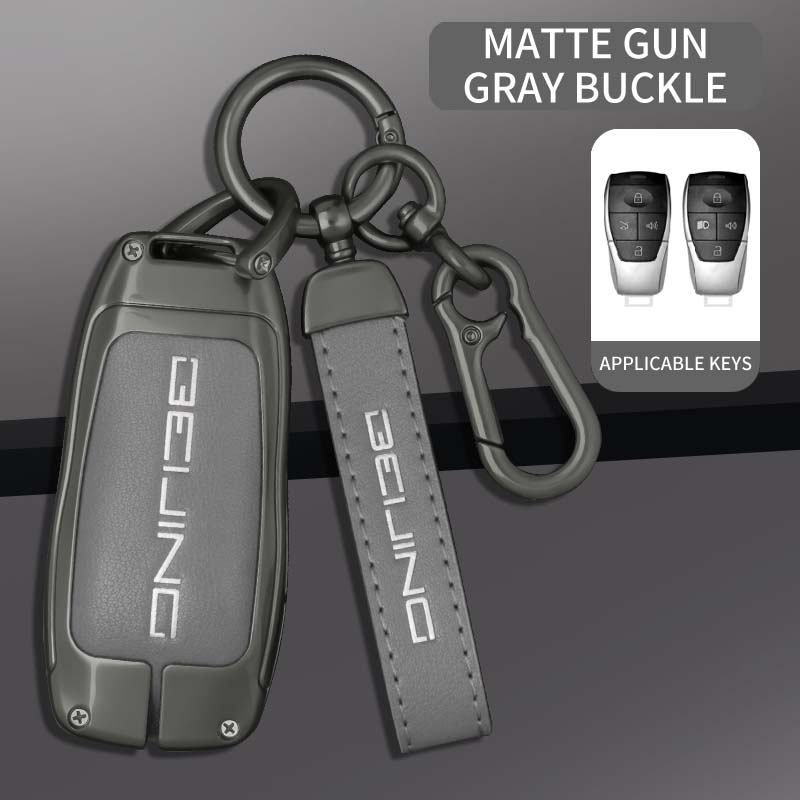 Car Key Cover Case Shell for Baic BJ40 PLUS EX5 EU5 EC5 bj80 For Changhe Q25 Q35 A6 4button stmart key car Accessories
