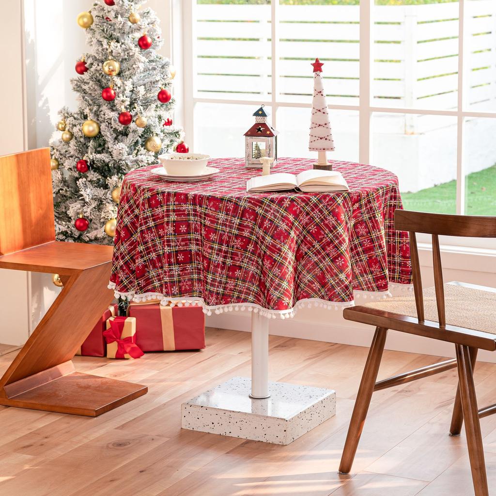 Rectangle Dining Table Cloth Striped Three-Dimensional Embroidery Flower Small Fresh Cover Cloth Tablecloth Art Cotton And Linen