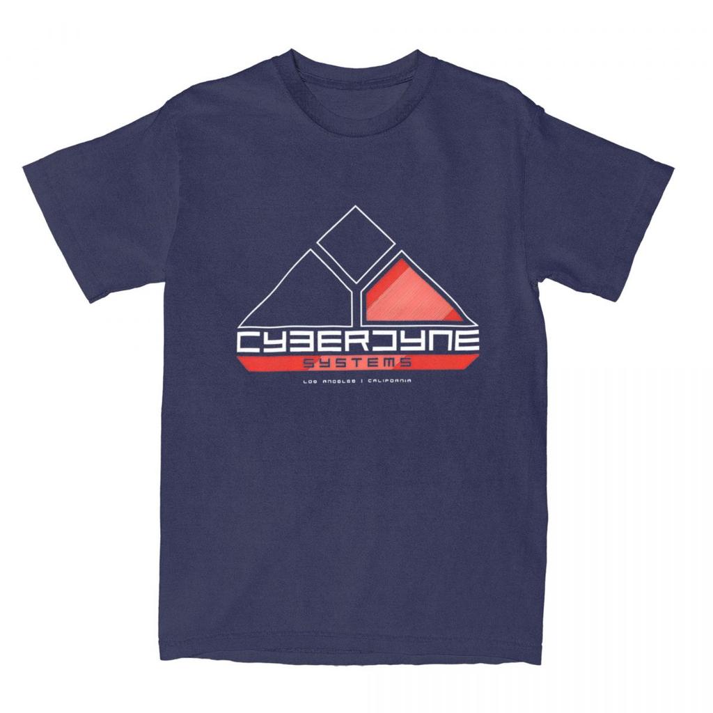 Couple T-Shirt Cyberdyne Systems Red Logo T-Shirts Hip Hop Computer Summer Tee Shirt Y2K Basic Custom DIY Cotton Clothing Gift