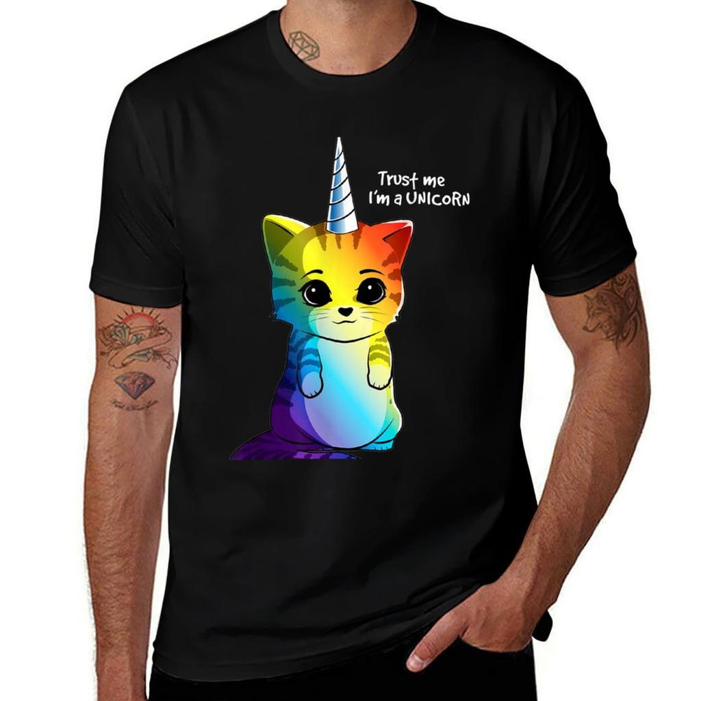 Caticorn Rainbow Gical Cat Unicorn Kittycorn Tee Tshirt Plus Size Quick Dry Sports Tee