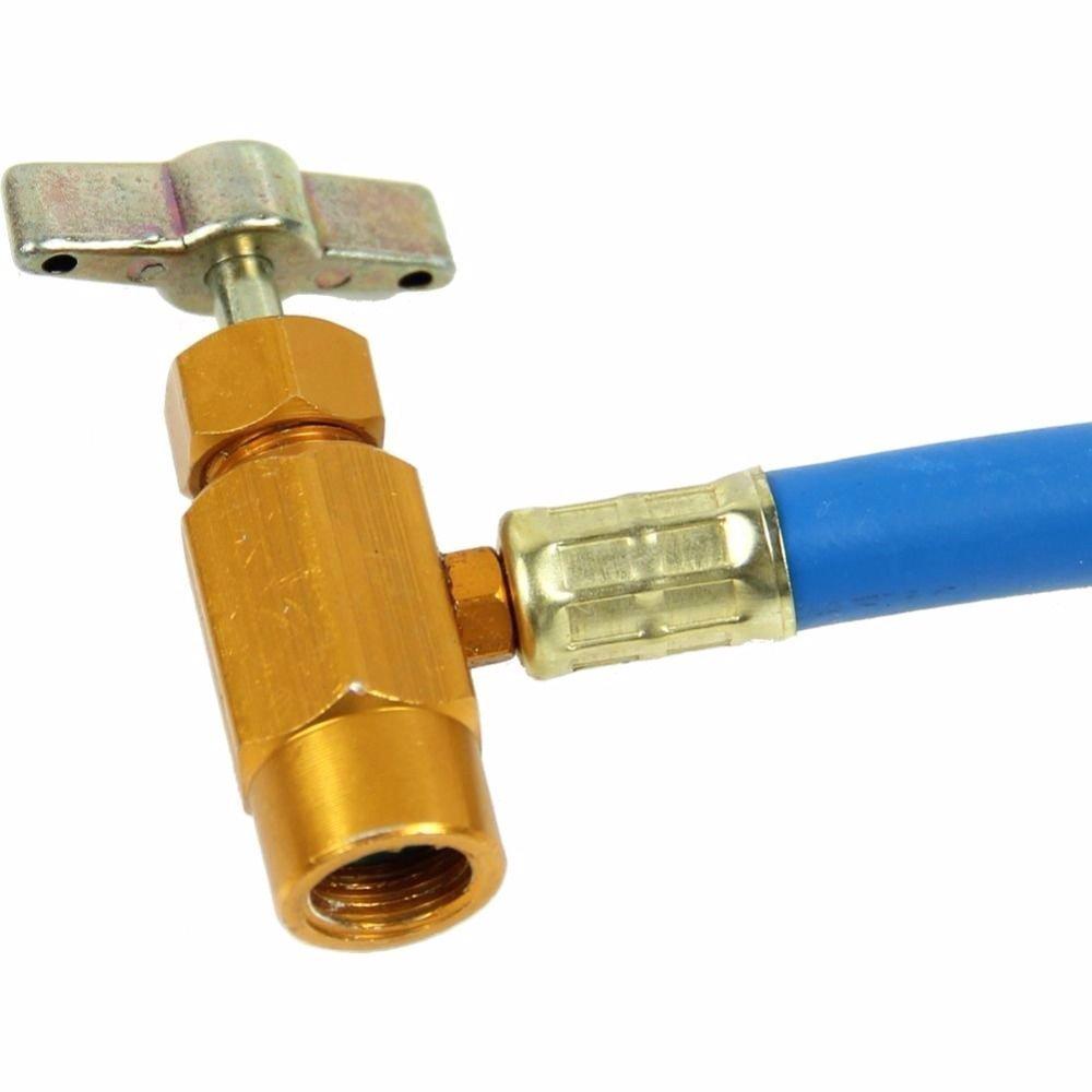 R134a Air Conditioner, Gas Charger, Hose with Meter, Gas Charge, Compatible with Japanese Air Conditioner Gas