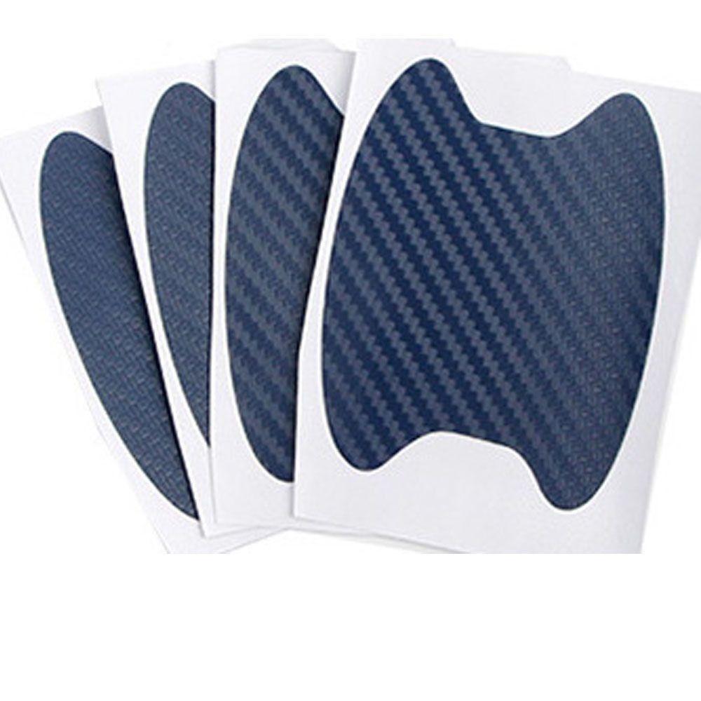 4pcs Waterproof Protector Film Anti Scratch Auto Door Sticker Durable Car Door Handle Stickers