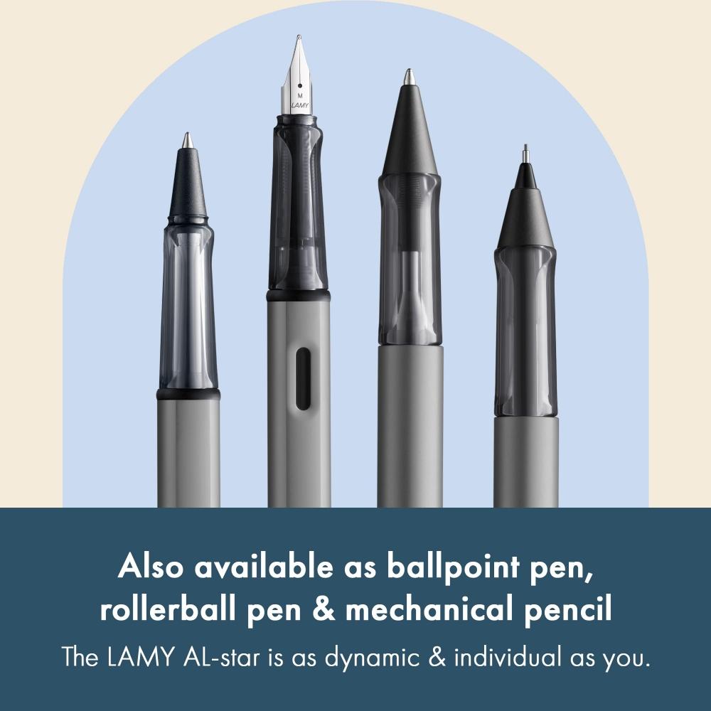 LAMY Fountain Pen EF Extra Fine Point Ulster Graphite L26-EF Dual-use Regular Imported Product