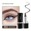 Waterproof & Sweat-Resistant Multi-Use Eye Pencil Set - Smudge-Proof Long-Lasting for Eyeshadow, Eyeliner & Lipstick, 4 Colors (Silver-White/Black)
