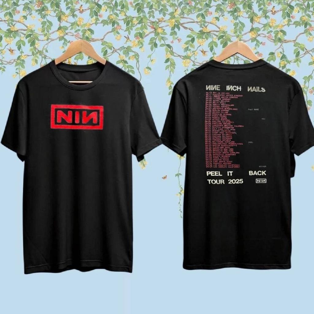 Футболка Nine Inch Nails Peel It Back Tour 2025