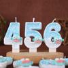 Ugly Fish Cartoon Number Birthday Candle Cake Decoration Holiday Birthday Celebration Handmade Candle 0-9diy