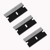 WYLIE WL-009 100Pcs Black Single Edge Blade Durable Sharp Razor For Phone Middle Frame Cover Rear Glass Scraping Pry Repair Tool